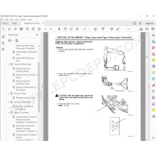 Hitachi Excavator Zaxis ZX210-5B ZX210LC-5B ZX210LCN-5B ZX240N-5B parts + workshop manual
