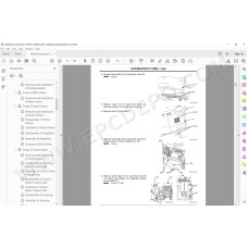 Hitachi Wheeled Excavator Zaxis ZX210W-3 ZX220W-3 workshop service manual