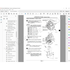 Hitachi Wheeled Excavator Zaxis ZX210W parts manual + workshop service manual