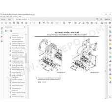 Hitachi Excavator Zaxis ZX210X-6 ZX210LCX-6 workshop service manual