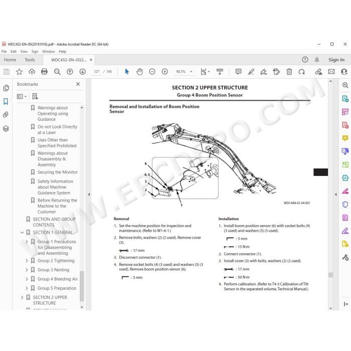 Hitachi Excavator Zaxis ZX210X-6 ZX210LCX-6 workshop service manual