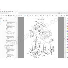 Hitachi Excavator Zaxis ZX220LC-GI workshop service manual