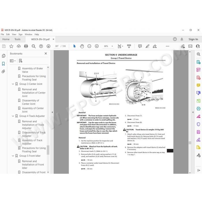 Hitachi Excavator Zaxis ZX220LC-GI workshop service manual