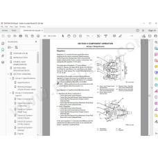 Hitachi Excavator Zaxis ZX225US-5A ZX225USLC-5A workshop service manual