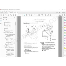 Hitachi Excavator Zaxis ZX225USLC-5B ZX225USRLC-5B workshop service manual