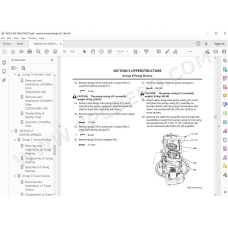 Hitachi Excavator Zaxis ZX225USLC-5B ZX225USRLC-5B workshop service manual