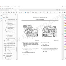 Hitachi Excavator Zaxis ZX250LC-5B ZX250LCN-5B workshop service manual
