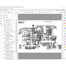 Hitachi Excavator Zaxis ZX250LC-5B ZX250LCN-5B workshop service manual