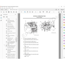 Hitachi Excavator Zaxis ZX250LC-6 ZX250LCN-6 workshop service manual