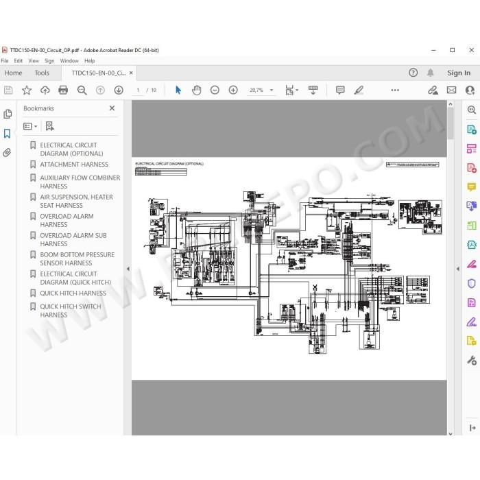 Hitachi Excavator Zaxis ZX250LC-6 ZX250LCN-6 workshop service manual
