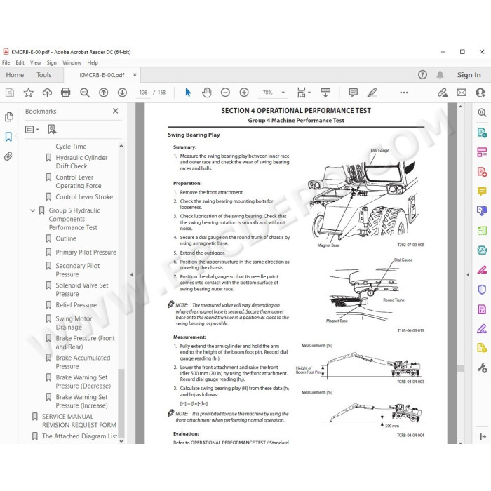 Hitachi Material Handler Zaxis ZX250W-3 workshop service manual