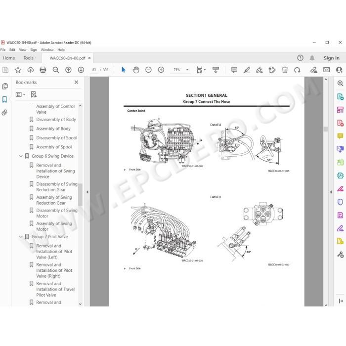 Hitachi Excavator Zaxis ZX26U-5A workshop service manual