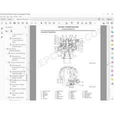 Hitachi Excavator Zaxis ZX26U-5A workshop service manual