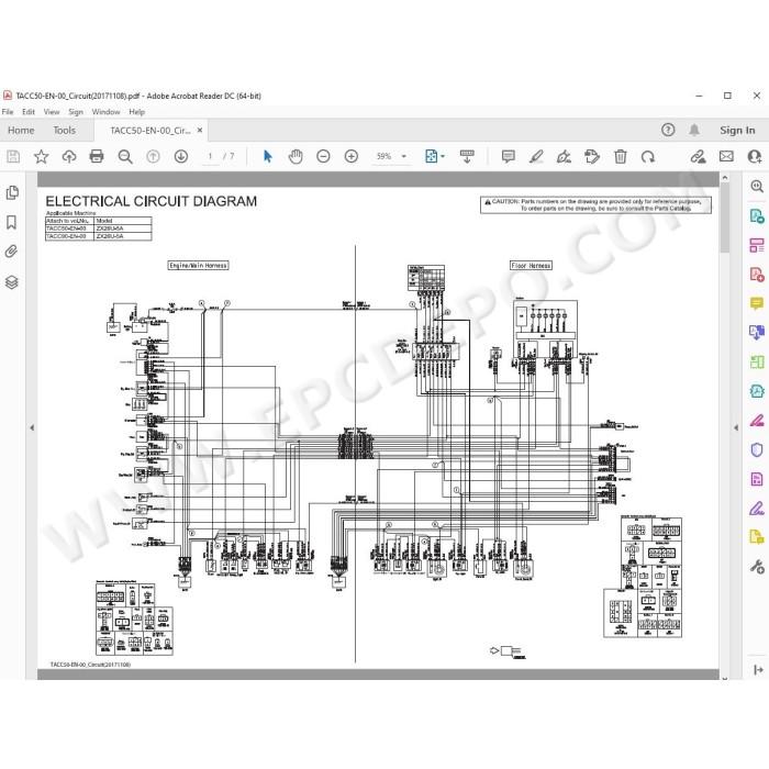 Hitachi Excavator Zaxis ZX26U-5A workshop service manual