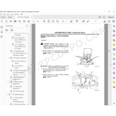 Hitachi Excavator Zaxis ZX27U-2 ZX30U-2 ZX35U-2 parts manual + workshop service manual