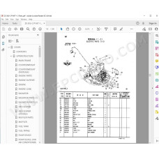 Hitachi Excavator Zaxis ZX27U-2 ZX30U-2 ZX35U-2 parts manual + workshop service manual