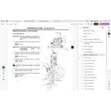 Hitachi Excavator Zaxis ZX27U ZX30U ZX35U workshop service manual