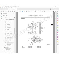 Hitachi Excavator Zaxis ZX290LC-5B ZX290LCN-5B workshop service manual