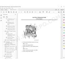 Hitachi Excavator Zaxis ZX290LC-5B ZX290LCN-5B workshop service manual