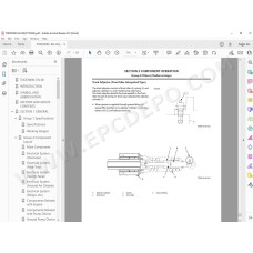 Hitachi Excavator Zaxis ZX300-5A ZX300LC-5A ZX300LCH-5A workshop service manual