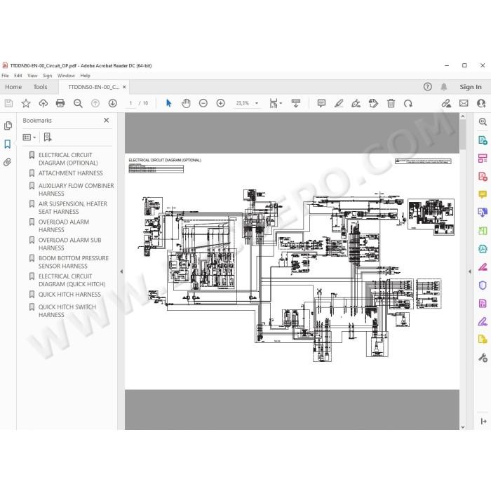 Hitachi Excavator Zaxis ZX300LC-6 ZX300LCN-6 workshop service manual