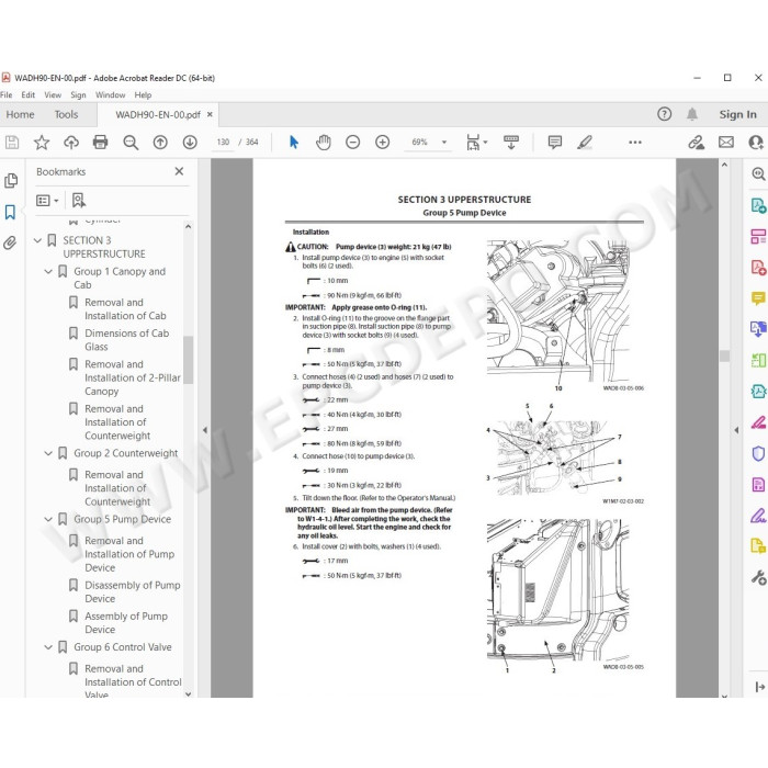 Hitachi Excavator Zaxis ZX30U-5B workshop service manual