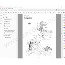 Hitachi Excavator Zaxis ZX330-5G ZX330LC-5G ZX350H-5G ZX350LCH-5G ZX350K-5G ZX350LCK-5G parts + workshop manual