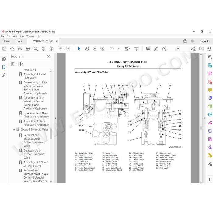Hitachi Excavator Zaxis ZX33U-5A workshop service manual