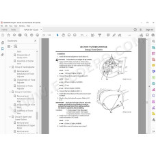 Hitachi Excavator Zaxis ZX33U-5A workshop service manual