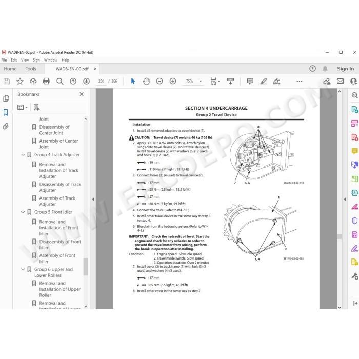 Hitachi Excavator Zaxis ZX33U-5A workshop service manual