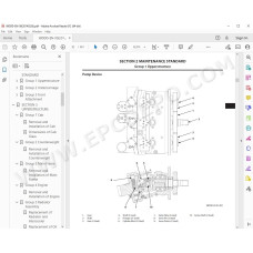 Hitachi Excavator Zaxis ZX350LC-5B ZX350LCN-5B workshop service manual