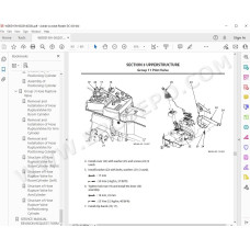 Hitachi Excavator Zaxis ZX350LC-5B ZX350LCN-5B workshop service manual