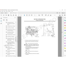 Hitachi Excavator Zaxis ZX35U-5A workshop service manual
