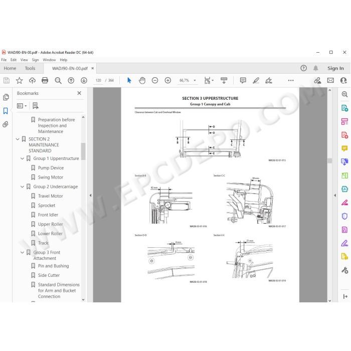 Hitachi Excavator Zaxis ZX35U-5B workshop service manual