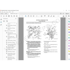 Hitachi Excavator Zaxis ZX35U-5B workshop service manual