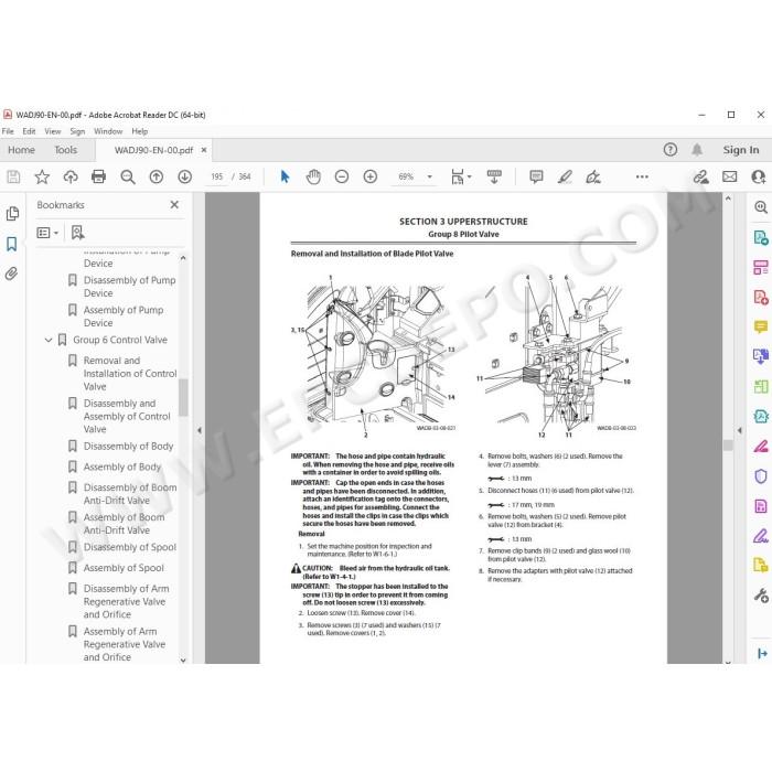 Hitachi Excavator Zaxis ZX35U-5B workshop service manual