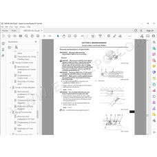 Hitachi Excavator Zaxis ZX35U-5B workshop service manual