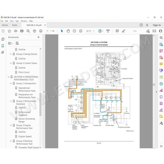 Hitachi Material Handler Zaxis ZX360W-3 workshop service manual
