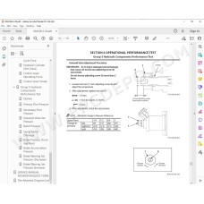 Hitachi Material Handler Zaxis ZX360W-3 workshop service manual
