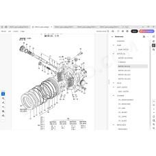 Hitachi Excavator Zaxis ZX40U-2 ZX50U-2 parts + workshop manual