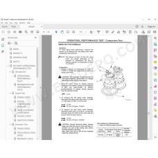 Hitachi Excavator Zaxis ZX450 workshop service manual