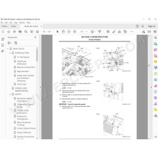 Hitachi Excavator Zaxis ZX470-5A ZX470LC-5A ZX490H-5A ZX490LCH-5A ZX530LCH-5A service manual