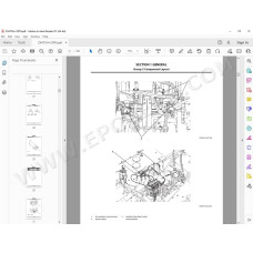 Hitachi Excavator Zaxis ZX470H GI Series workshop service manual