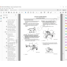 Hitachi Excavator Zaxis ZX48U-5A workshop service manual
