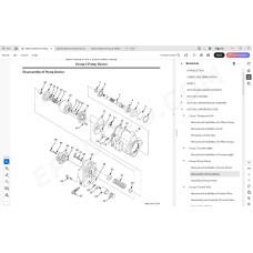 Hitachi Excavator Zaxis ZX55U-5A workshop service manual