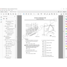 Hitachi Excavator Zaxis ZX55U-5B workshop service manual