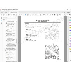 Hitachi Excavator Zaxis ZX55U-5B workshop service manual