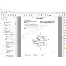 Hitachi Excavator Zaxis ZX55U-5B workshop service manual