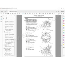 Hitachi Excavator Zaxis ZX55USR-5A workshop service manual