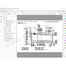 Hitachi Excavator Zaxis ZX55USR-5A workshop service manual